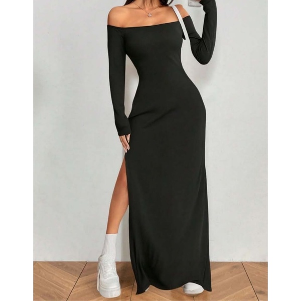 Vestido Longo Ombro a Ombro