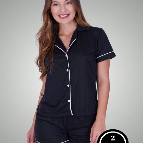 Kit 2 Pijama Americano Feminino