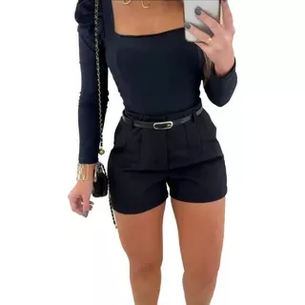 Short Alfaiataria Feminino